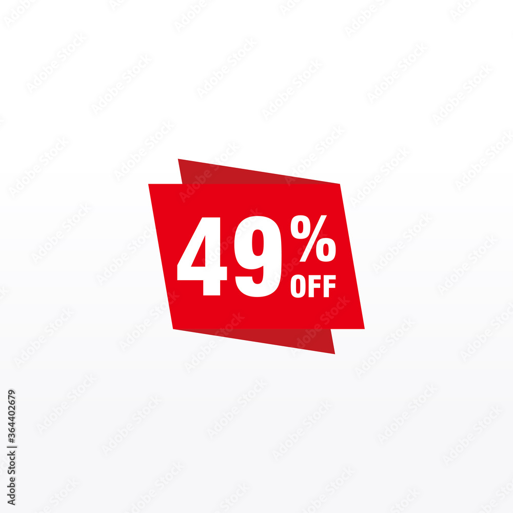 49 discount, Sales Vector badges for Labels, , Stickers, Banners, Tags, Web Stickers, New offer. Discount origami sign banner 49 discount, Sales Vector badges for Labels, , Stickers, Banners, Tags, Web Stickers, New offer. Discount origami sign banner