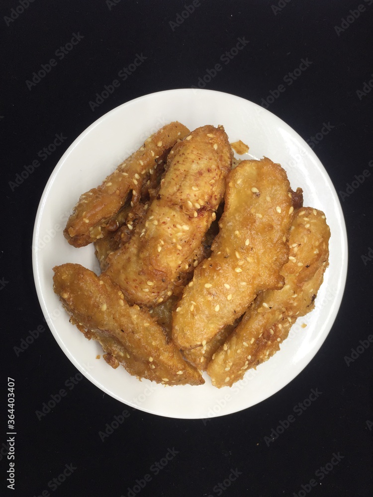 Banana Fried Batter Snacks that are high in vitamins. Banana Fried Batter Snacks that are high in vitamins.