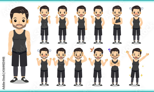 Working man _Exercise trainer