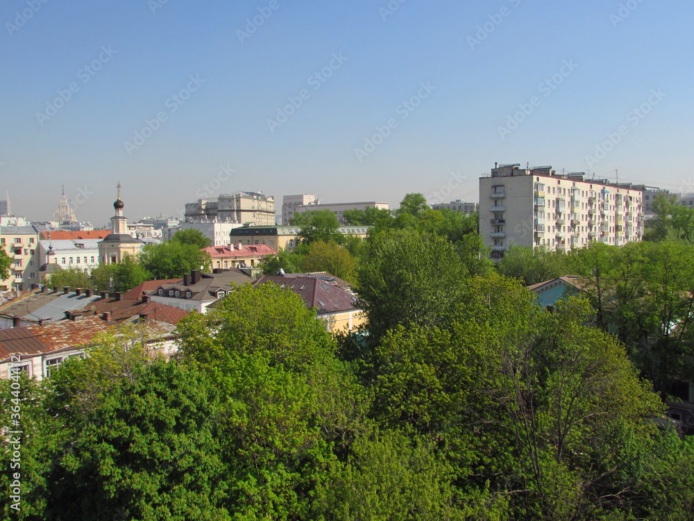 Russia, Moscow City, Center, View from the Roof (9)