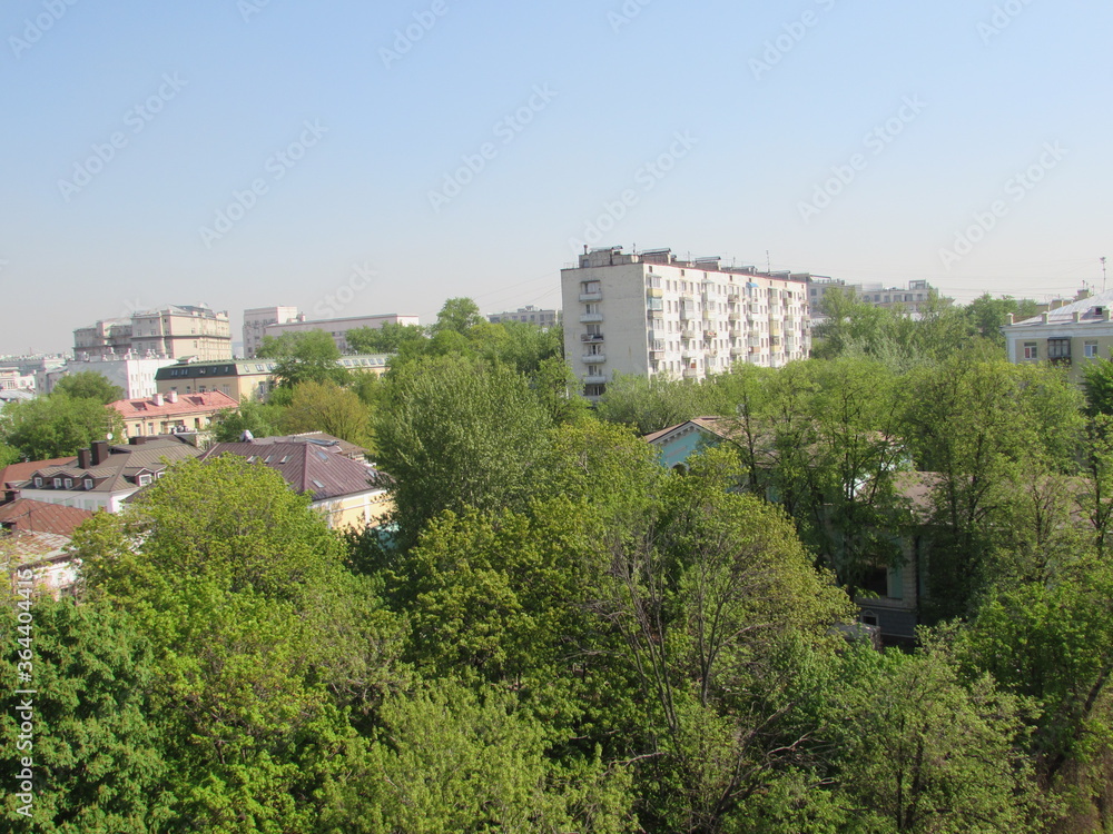 Russia, Moscow City, Center, View from the Roof (8)