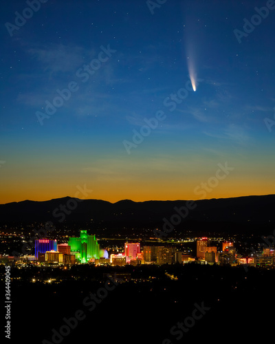 Comet NEOWISE Over Reno Nevada