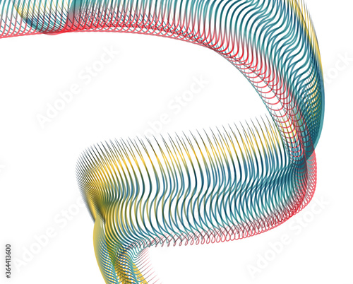 Abstract background blend wave line design for Wallpaper, Banner, Background, Card, Book Illustration, landing page