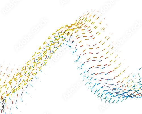 Abstract background blend wave line design for Wallpaper, Banner, Background, Card, Book Illustration, landing page