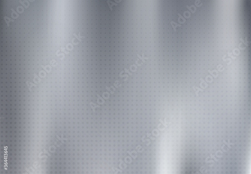 Abstract solid silver titanium plate material with grunge line pattern with halftone decorative background. illustration vector eps10
