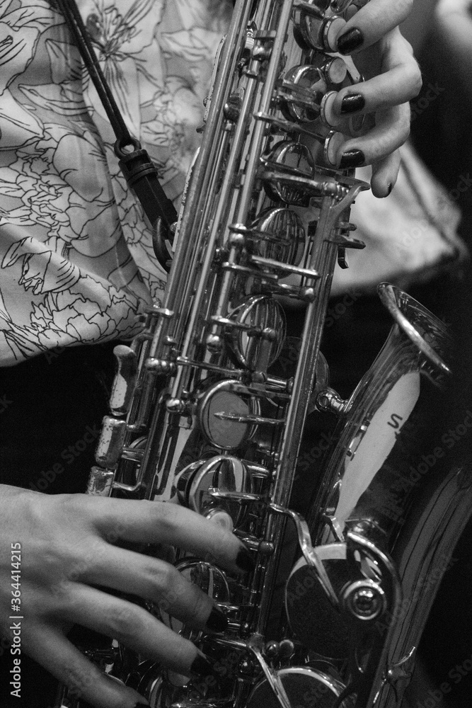 Fototapeta premium la música no necesita color 