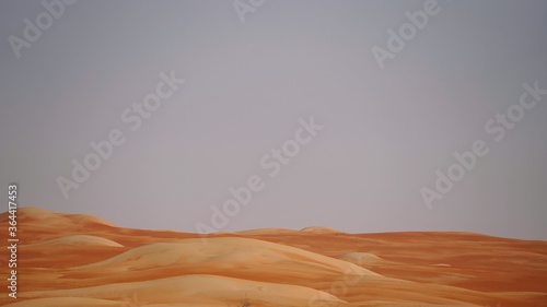 red hills in the desert