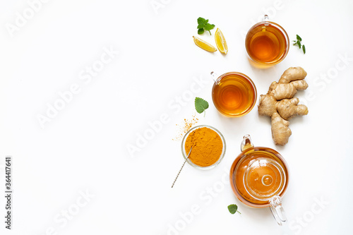 Turmeric and ginger tea
