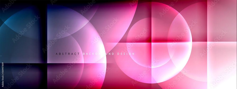 Vector abstract background - circle and cross on fluid gradient with shadows and light effects. Techno or business shiny design templates for text Vector abstract background - circle and cross on fluid gradient with shadows and light effects. Techno or business shiny design templates for text