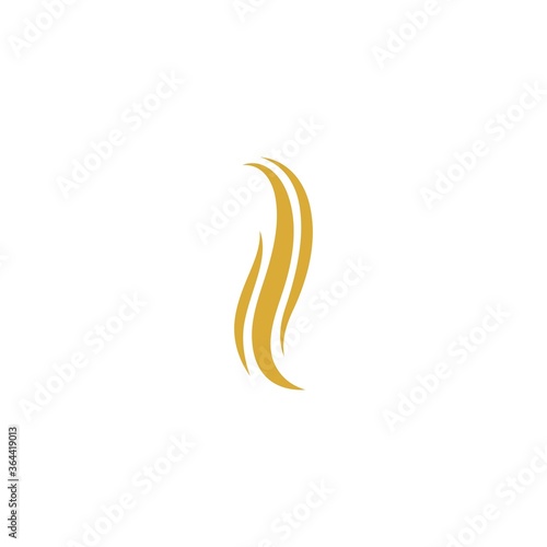 Hair logo template vector icon illustration