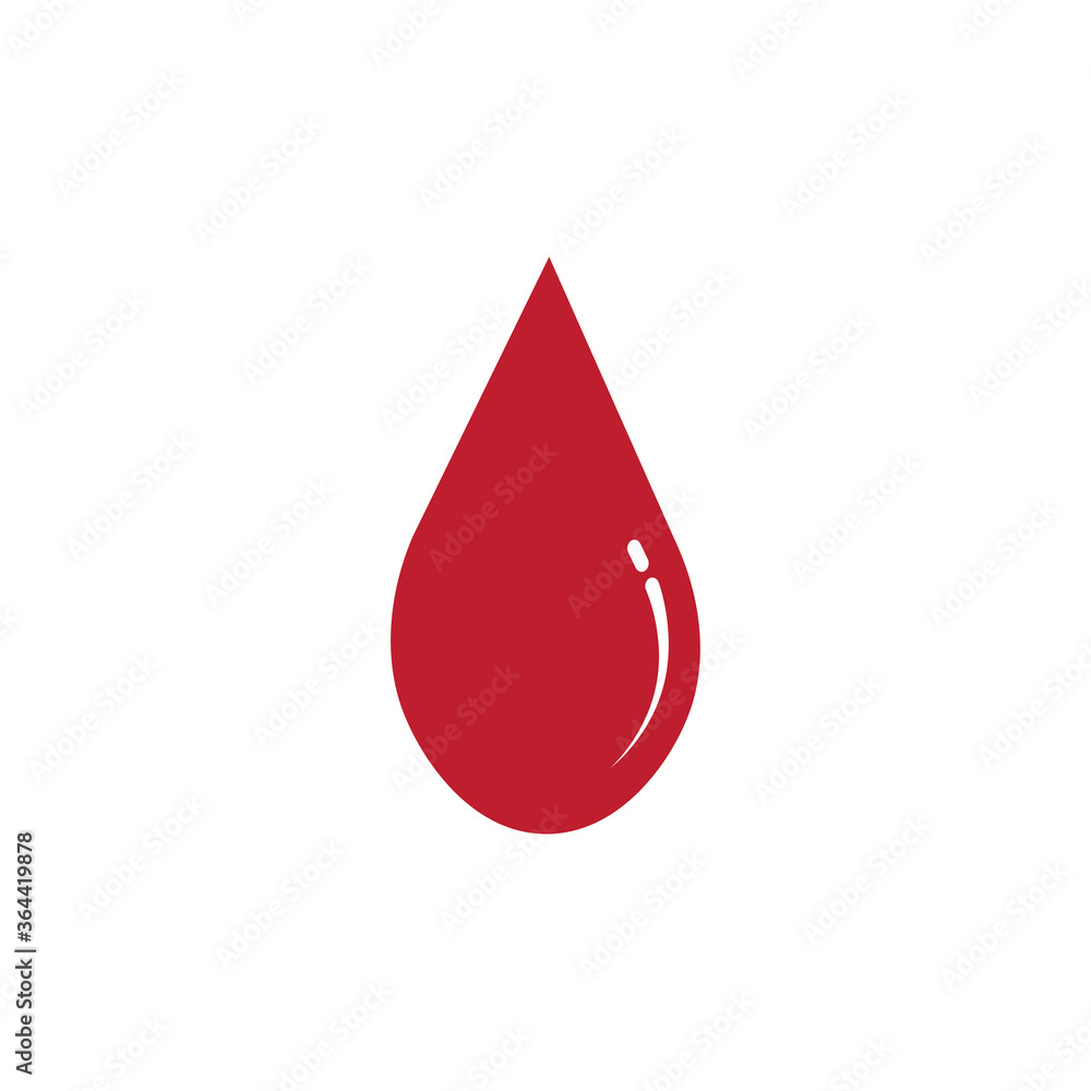 Blood icon vector Blood icon vector