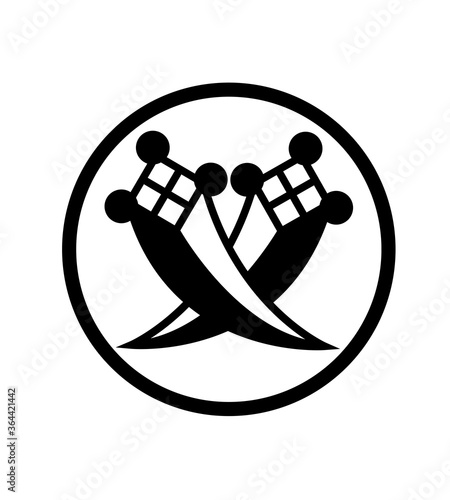 Japanese traditional pattern kimono good luck charm