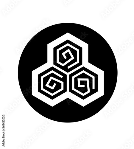 Japanese traditional pattern kimono good luck charm