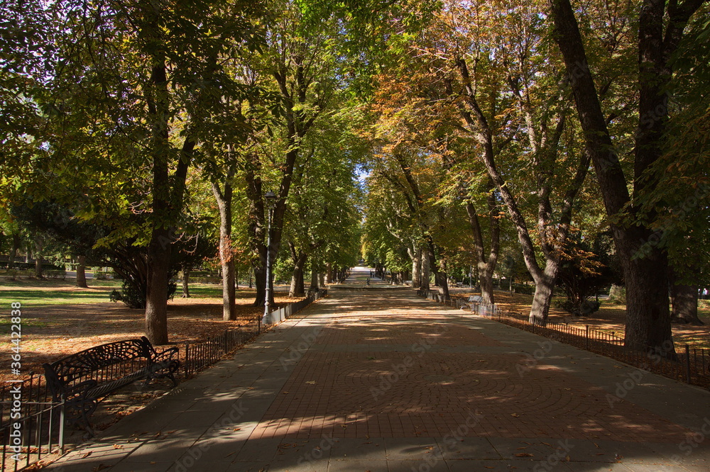San Antonio Park in Avila,Castile and León,Spain,Europe
