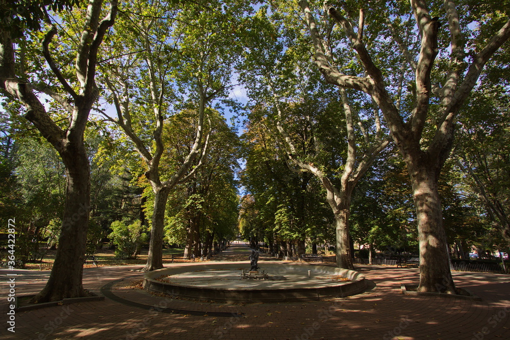 San Antonio Park in Avila,Castile and León,Spain,Europe

