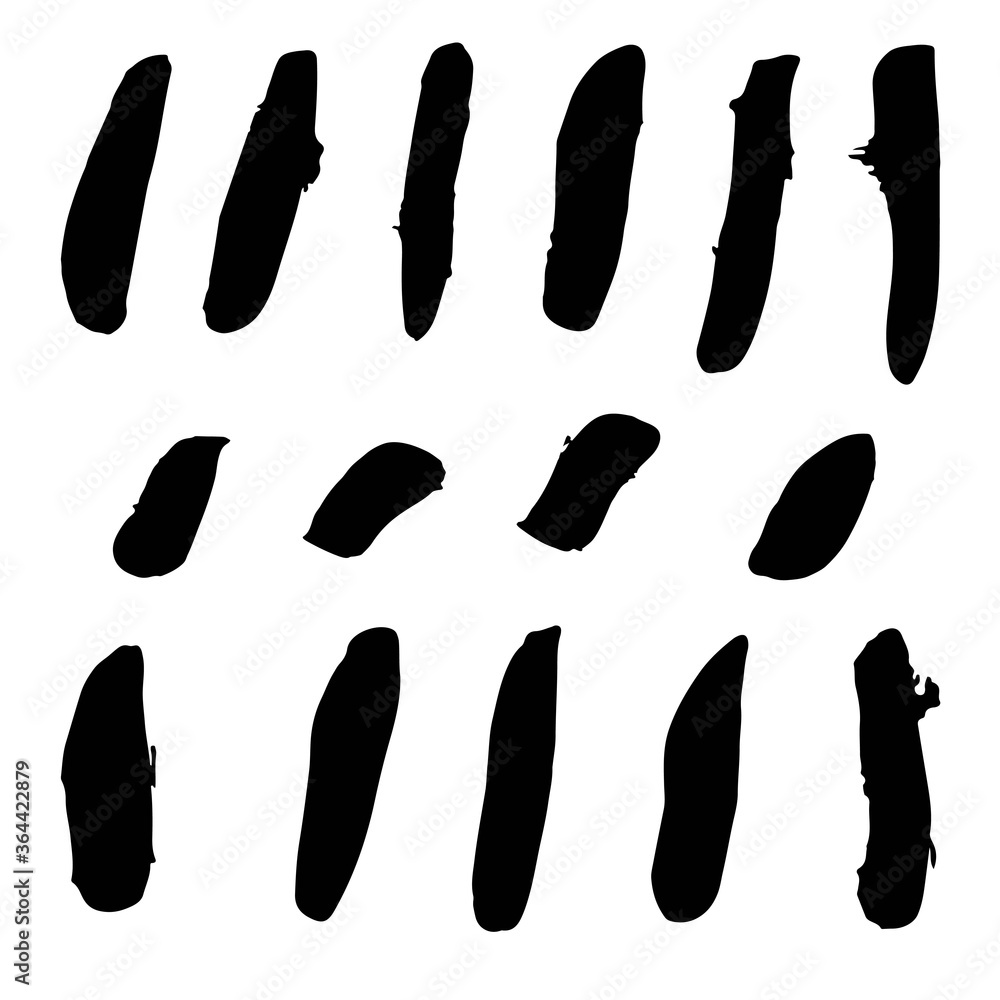 Randomly arranged strokes of dirty gouache on a white background Randomly arranged strokes of dirty gouache on a white background