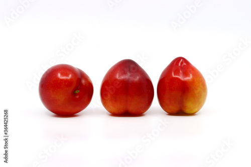 fresh and delicious plums