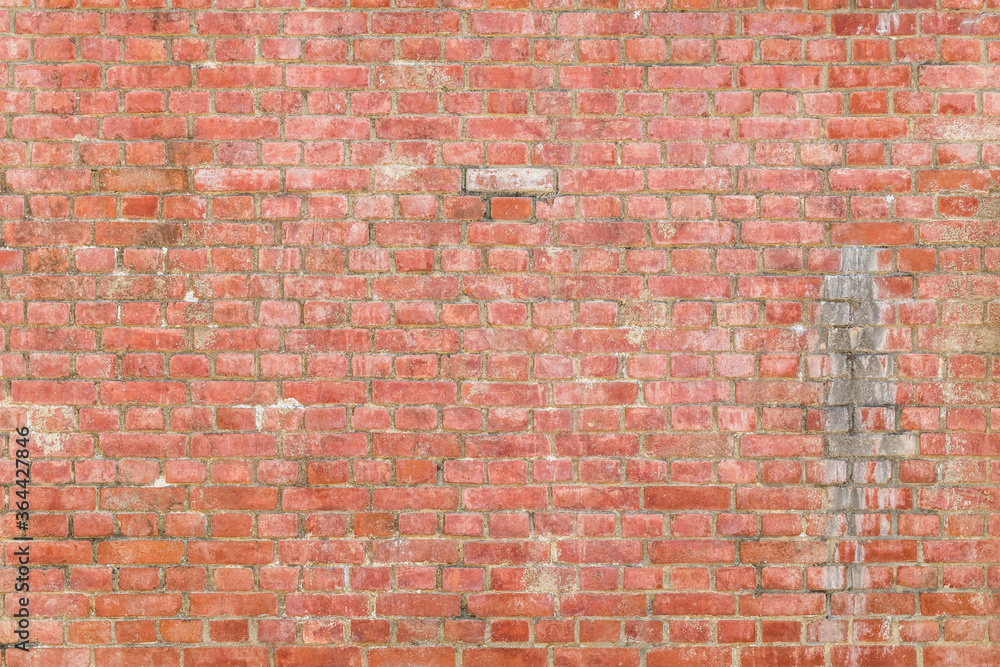 Old and dirty red brick background Old and dirty red brick background