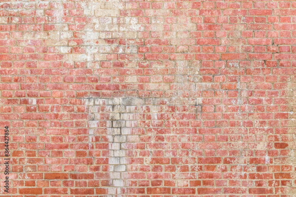 Old and dirty red brick background Old and dirty red brick background