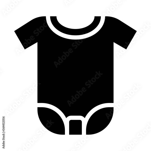 baby shower related small baby dress or cloth wear vector in solid design,