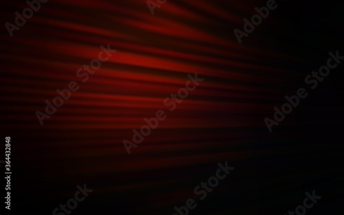 Dark Red vector background with straight lines. Colorful shining illustration with lines on abstract template. Template for your beautiful backgrounds.