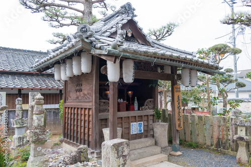 Zenmyoshoin Temple (Sanadaan) in Kudoyama, Wakayama, Japan. The temple was originally built in 1741.