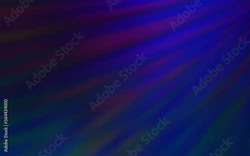 Dark BLUE vector blurred shine abstract background. A completely new colored illustration in blur style. The best blurred design for your business.