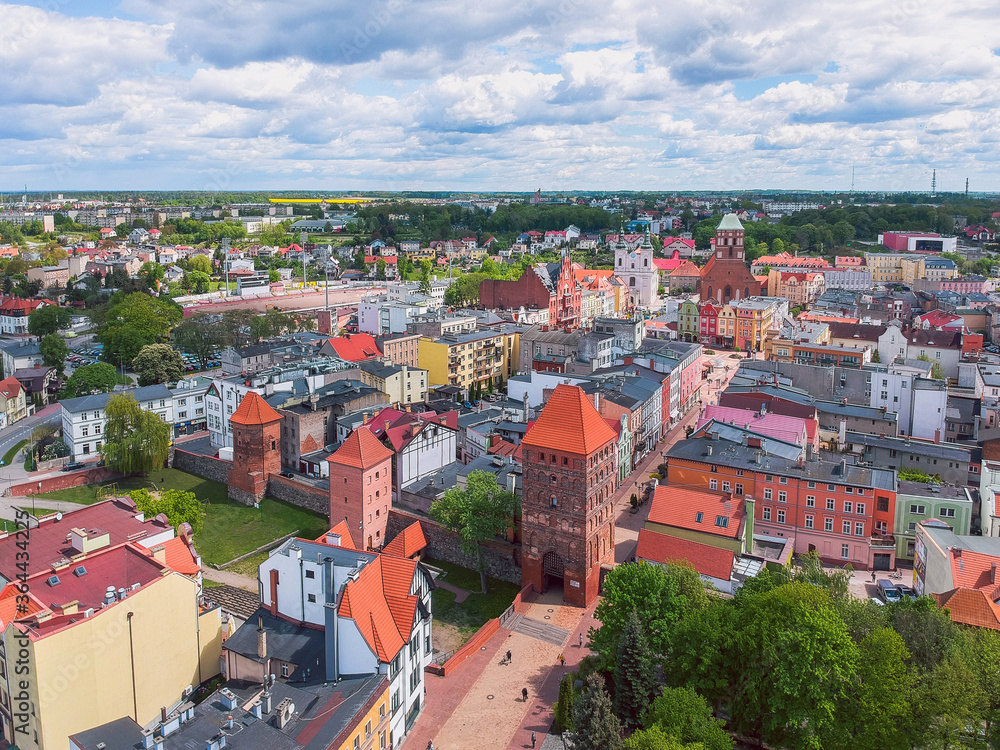 Chojnice, town in Poland