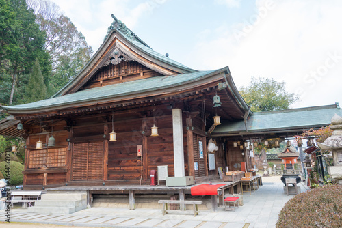 Jisonin Temple in Kudoyama, Wakayama, Japan. It is part of the "Sacred Sites and Pilgrimage Routes in the Kii Mountain Range" UNESCO World Heritage Site.