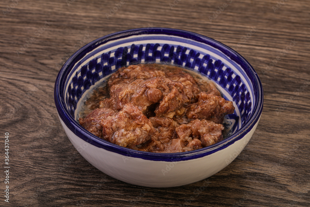 Gurmet venison stew with spices Gurmet venison stew with spices