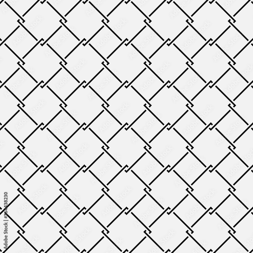 Seamless abstract geometric pattern of mesh weave Seamless abstract geometric pattern of mesh weave