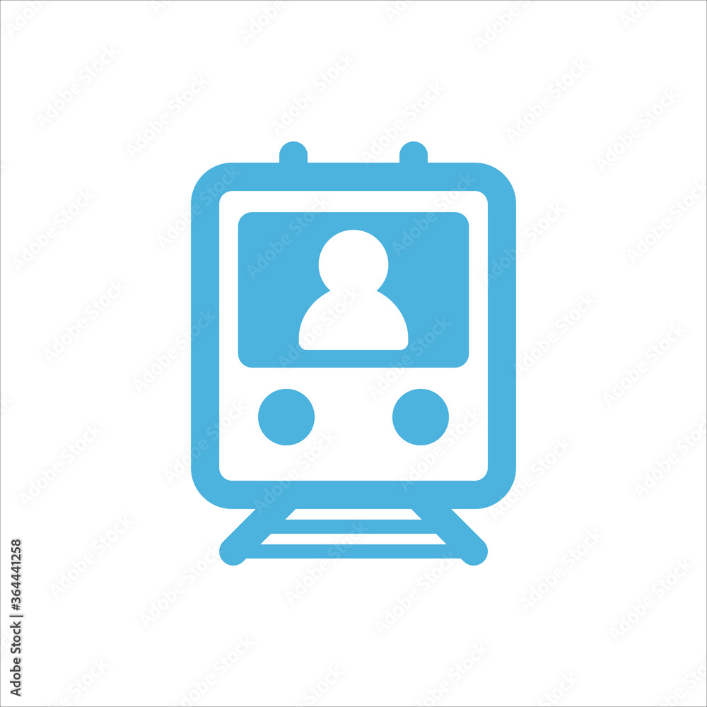 train icon flat vector logo design trendy train icon flat vector logo design trendy