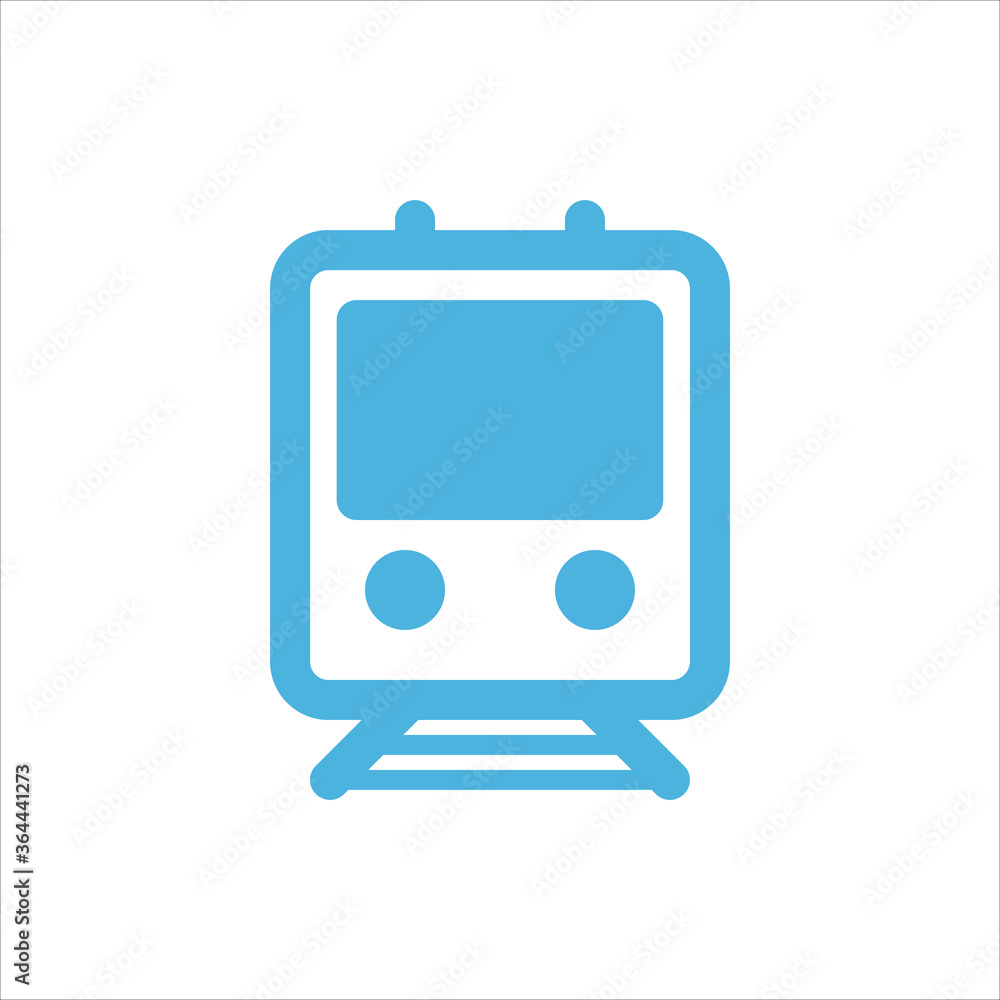 train icon flat vector logo design trendy train icon flat vector logo design trendy
