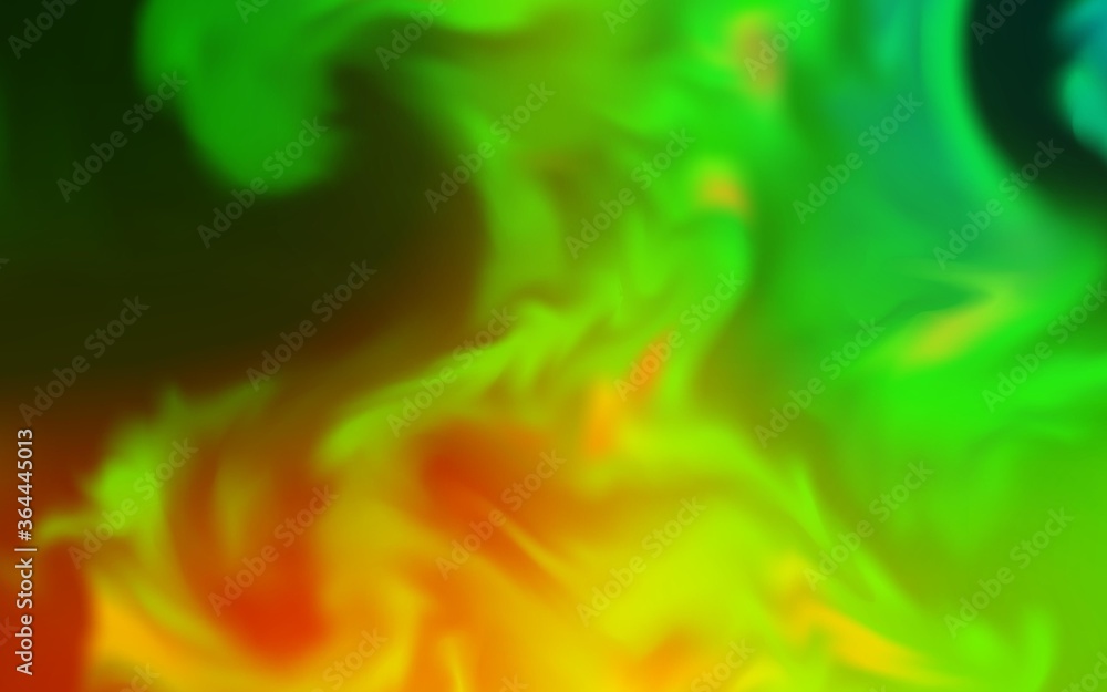 Obraz premium Light Green, Yellow vector glossy abstract layout. Modern abstract illustration with gradient. The best blurred design for your business.