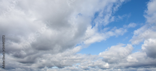 Cloud sky. Beautiful blue sky with white clouds panorama