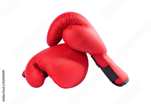 Boxing gloves isolated on white background © vrstudio