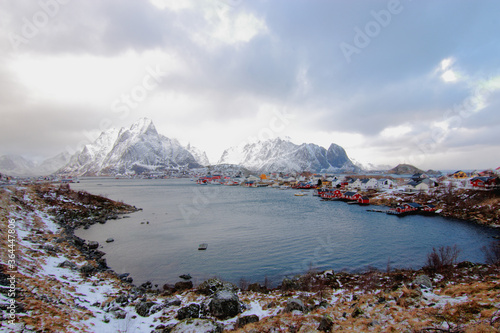 Reine fishing village in the Lofoten Islands.
