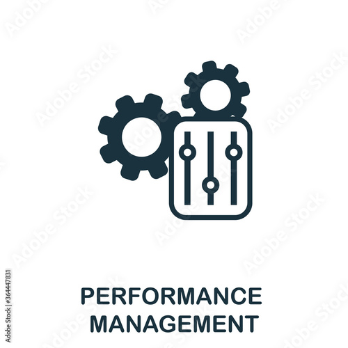 Performance Management icon. Simple element from business management collection. Creative Performance Management icon for web design, templates, infographics and more