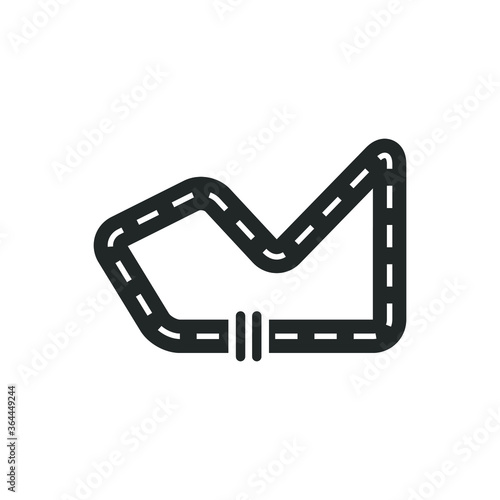Racetrack icon