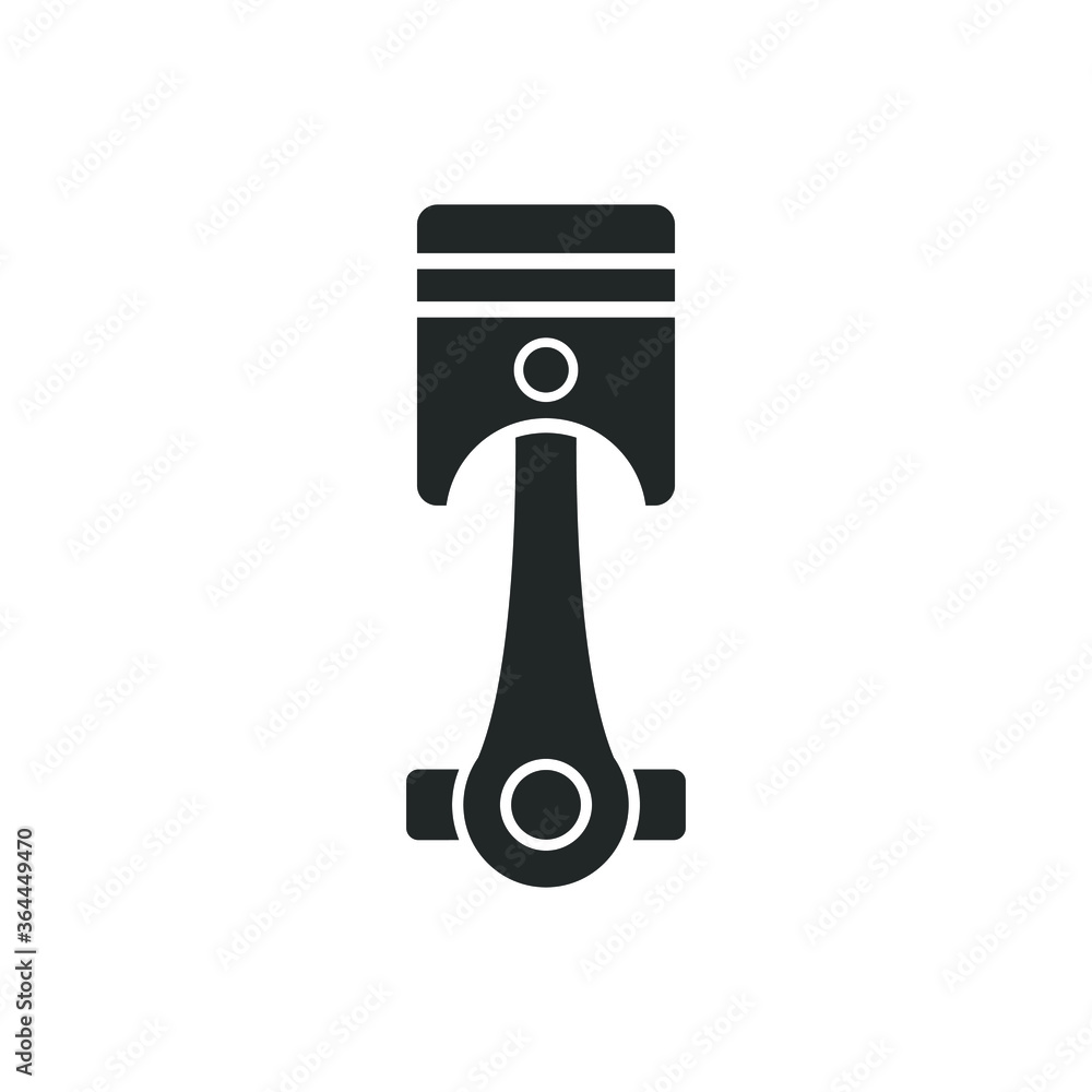 Piston cylinder icon Piston cylinder icon