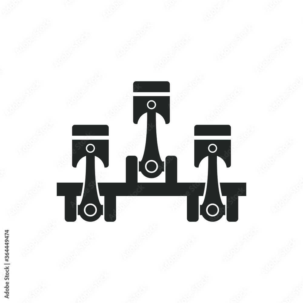 Engine pistons icon Engine pistons icon