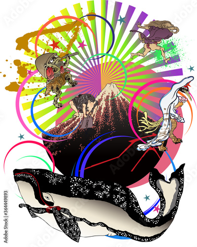 浮世絵　デザイン　その14