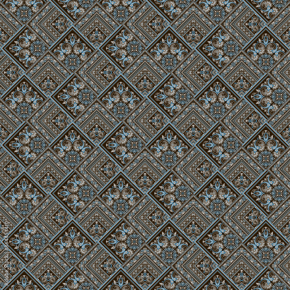 Vector nature patch pattern. Mosaic background Vector nature patch pattern. Mosaic background