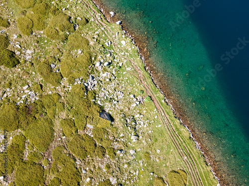 The Kidney lake at The Seven Rila Lakes, Bulgaria photo