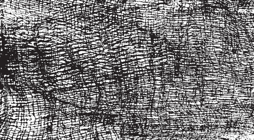  Texture of soft gauze cotton fabric. Abstract monochrome background of coarse crumpled fabric. Vector illustration.