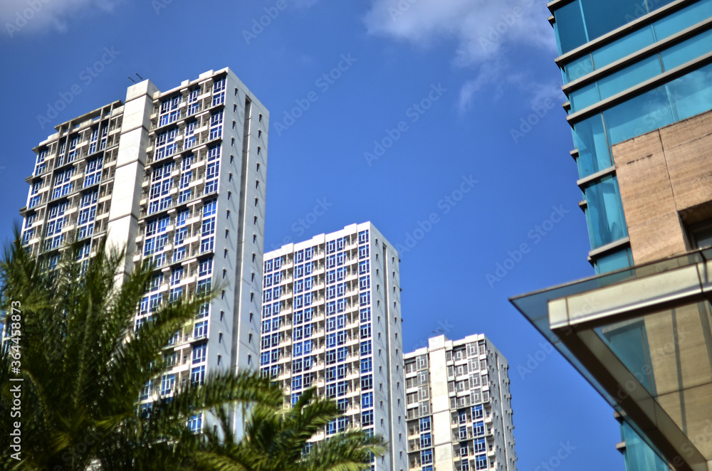 Modern apartment building in Jakarta Modern apartment building in Jakarta