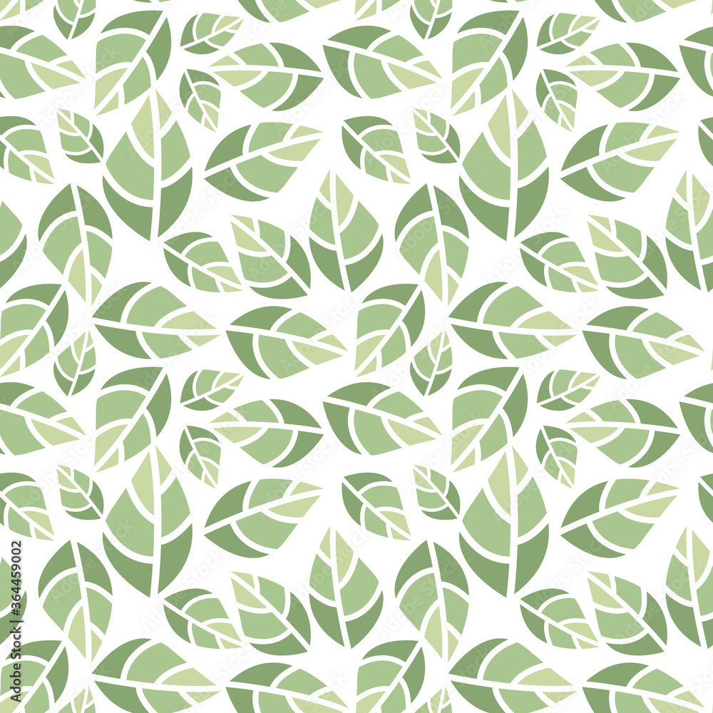 Seamless pattern with leaf Seamless pattern with leaf