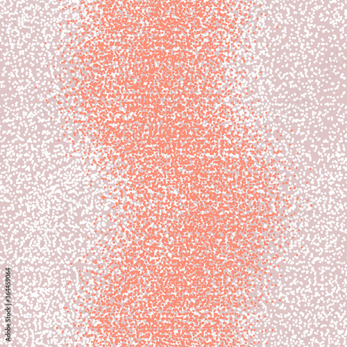 Textured seamless pattern in red-white colors. Vector noise texture.