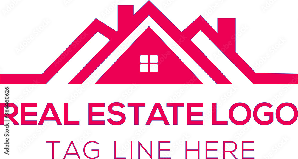 real estate company logo design 