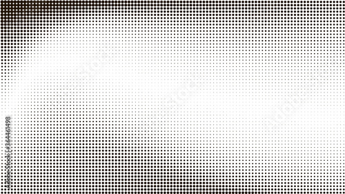 white background with black dots